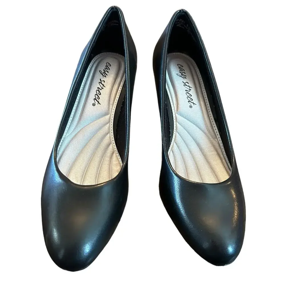 Easy Street Fabulous Comfort Heel Pump in Black NEW Size 6 Narrow
